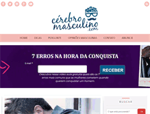 Tablet Screenshot of cerebromasculino.com